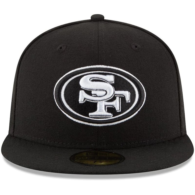【海外限定】ニューエラ 59FIFTY サンフランシスコ49ers ブラック 海外限定】ニューエラ 59FIFTY サンフランシスコ49ers ブラック