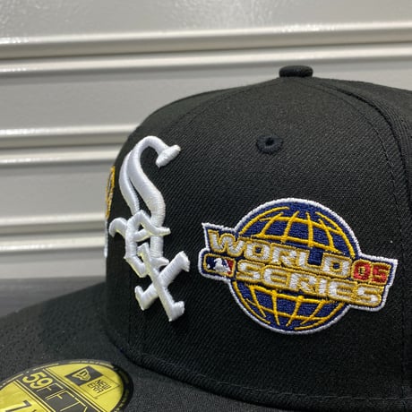 限定モデル 59FIFTY ニューエラ Newera ゴールドリングス W.SOX シカゴ ホワイトソックス MLB