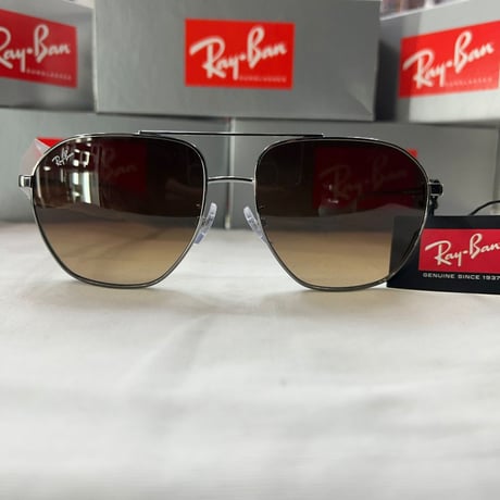 Ray-Ban レイバン Classic クラシック ダブルブリッジ ティアドロップ GUNMETAL ガンメタ RB3692D (0RB16)