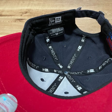 9Twenty ニューエラ NEWERA アトランタ ブレーブス  MLB ストラップバックキャップ  HOME