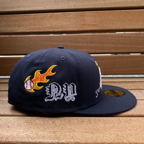 激レア USA限定 59FIFTY ニューエラ MLB ニューヨーク ヤンキース Yankees スクリブル Scribble (19-7)