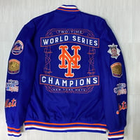 MLB公式 JHデザイン NY Mets メッツ 限定 チャンピオンズ リバーシブル スタジャン