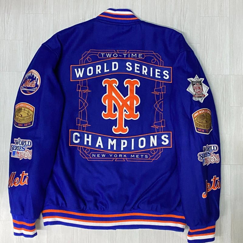 MLB公式 JHデザイン NY Mets メッツ 限定 チャンピオンズ リバーシブル ...