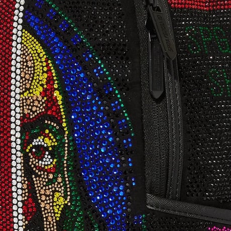 特別限定版 SPRAYGROUND マルチカラークリスタル TRINITY HUNDRED バックパック
