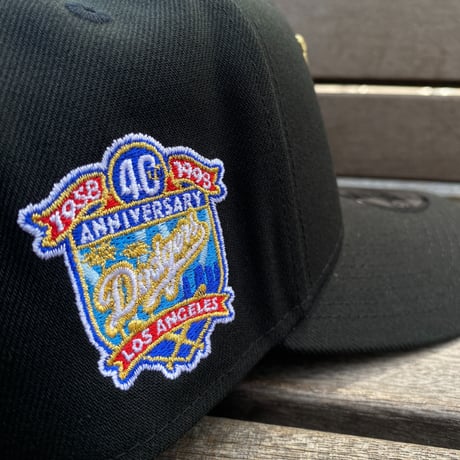 海外限定 Newera ニューエラ 9Forty Aフレーム LA Dodgers ドジャース キャップ 40th Anniv (940-149)