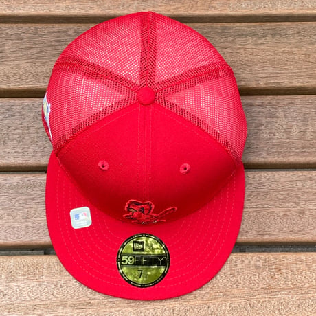 限定 NEWERA ニューエラ 59FIFTY スプリングトレーニング メッシュキャップ カージナルス