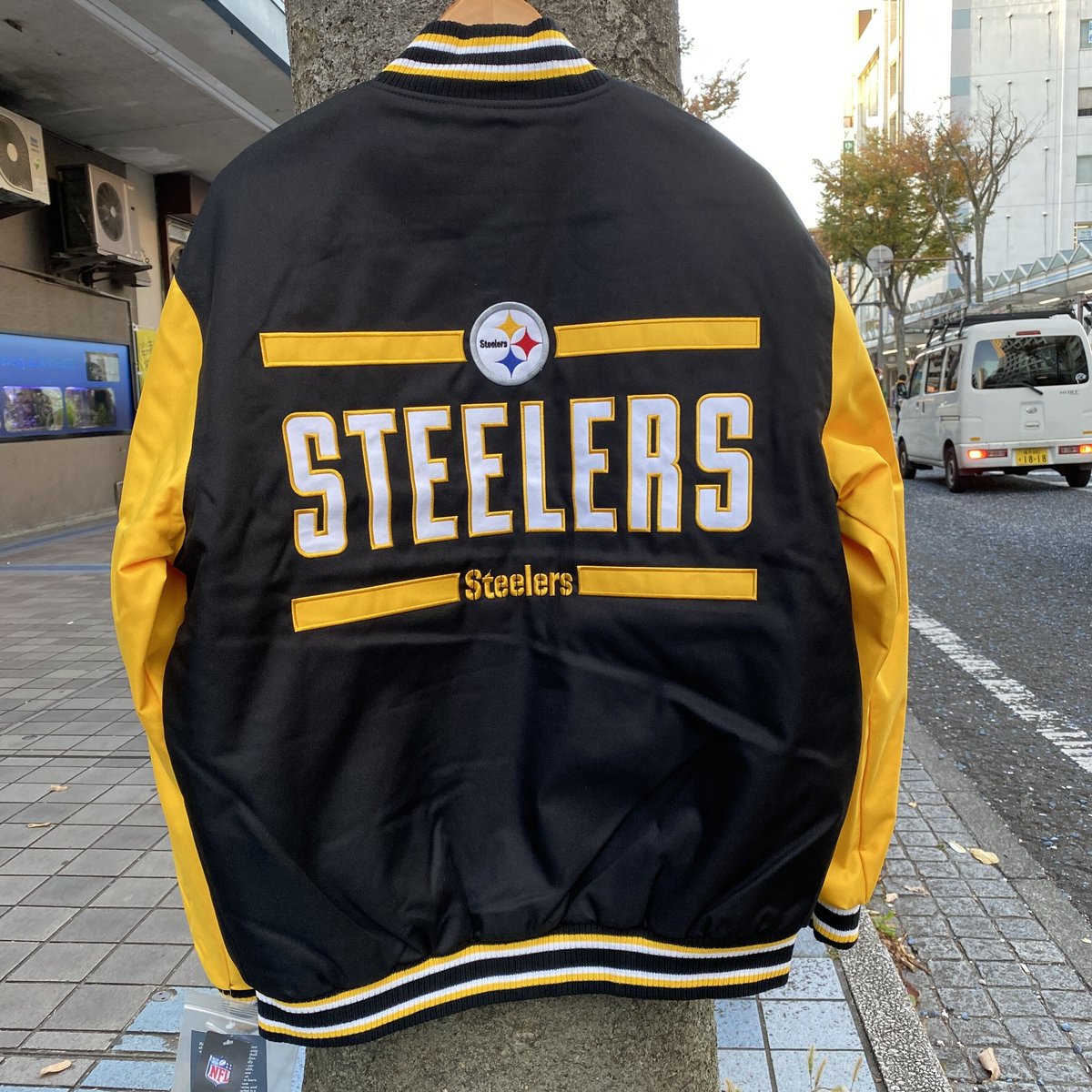NFL ピッツバーグ スティーラーズ レザー スタジャン スーパーボウル XL NFL スティーラーズ ジャケット - NFL | セレクション公式