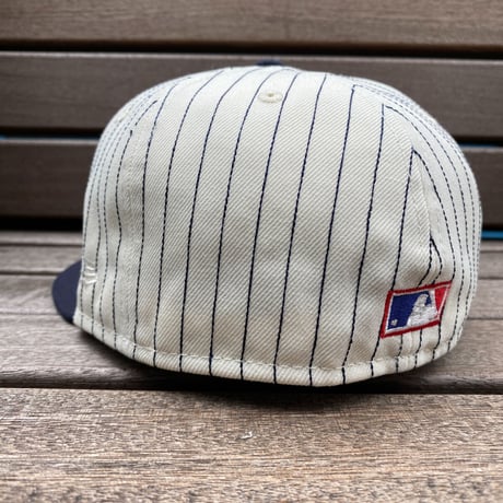 USA限定 Newera 59FIFTY ニューヨーク ヤンキース NY Yankees 50th記念 ピンストライプ (19-19)