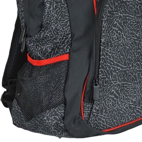 日本未入荷モデル NIKE ナイキ AIR JORDAN エア ジョーダン JUMPMAN ジャンプマン 大容量 バックパック リュック 総柄 セメント エレファント 黒 USA正規品