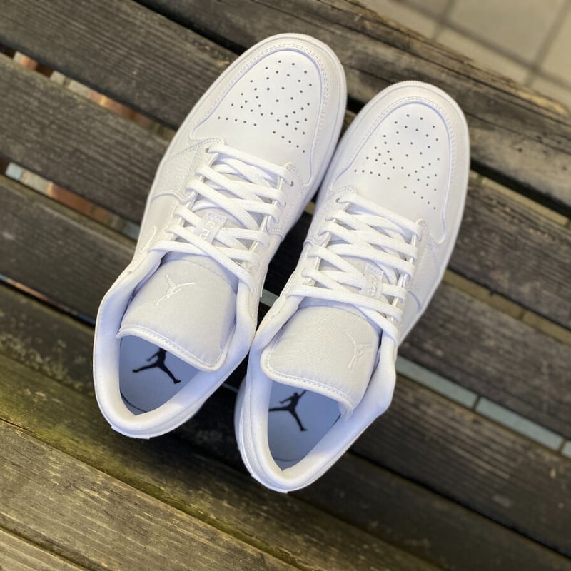 NIKE ナイキ AIR JORDAN1 LOW エアジョーダン1 ローカット 白 NIKE ナイキ AIR JORDAN1 LOW エアジョーダン1 ローカット 白
