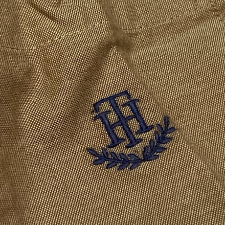 USA規格 TOMMY HILFIGER ストレッチ カスタムフィット オックスフォードシャツ (R4F-29)
