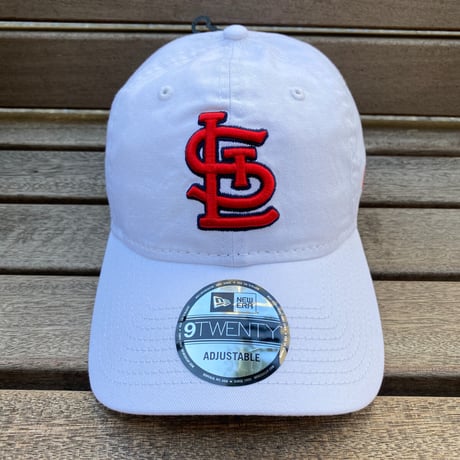 9Twenty ニューエラ NEWERA セントルイス カージナルス MLB ストラップバックキャップ WHITE
