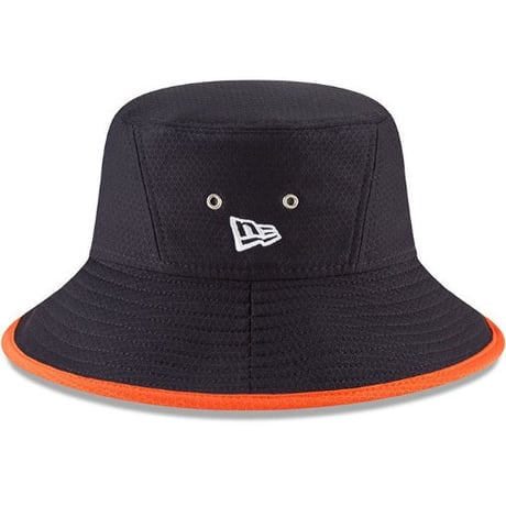HEX ニューエラ NEWERA デトロイト tigers タイガース 公式 BUCKET バケットハット 紺 フリー MLB