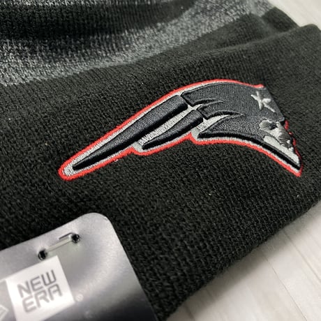 NEWERA USA ニューエラ NFL ニューイングランド ペイトリオッツ Patriots ニット帽 黒