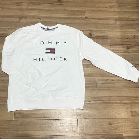 TOMMY HILFIGER USA トミーヒルフィガー Essentials Icon スウェット トレーナー BrightWhite