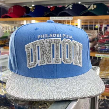 MLS メジャーリーグサッカー Mitchell&Ness フィラデルフィア ユニオン キャップ (MLS8)