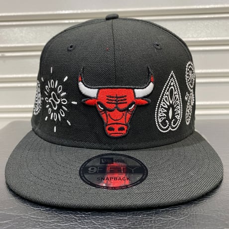 USA限定 Newera ニューエラ 9FIFTY ペイズリー スナップバック NBA シカゴ ブルズ