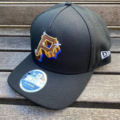 USA限定 NEWERA ニューエラ 9Forty M-Crown Aフレーム Pirates パイレーツ EMBLEM スナップバックキャップ (940-254)