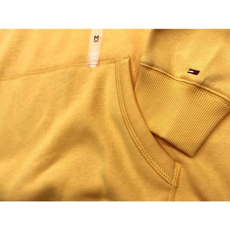 海外限定デザイン TOMMY HILFIGERトミーヒルフィガー signature プルオーバー 肉厚 パーカー