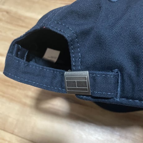 トミーヒルフィガー TOMMY HILFIGER USA ストラップバックキャップ 紺 ラウンドパッチロゴ (16)