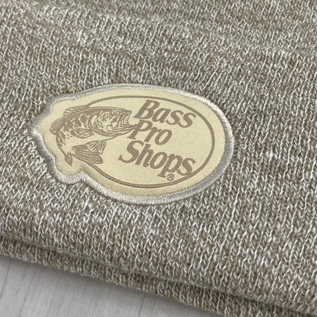 全米最大級のアウトドアブランド Bass Pro Shops バスプロショップス パッチ ニット帽 (Bps36)