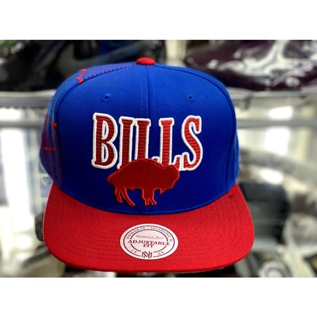 Mitchell&Ness NFL バッファロー ビルズ Bills スナップバックキャップ