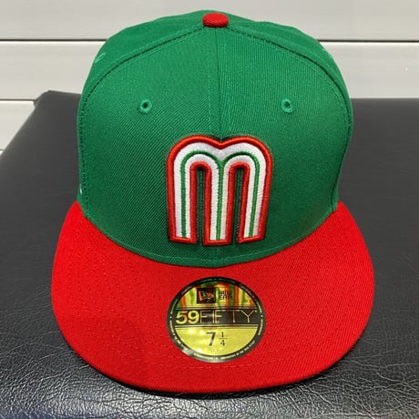 海外仕様 WBC公式 メキシコ代表 NEWERA ニューエラ 59FIFTY ワールドベースボールクラシックス (100-2)