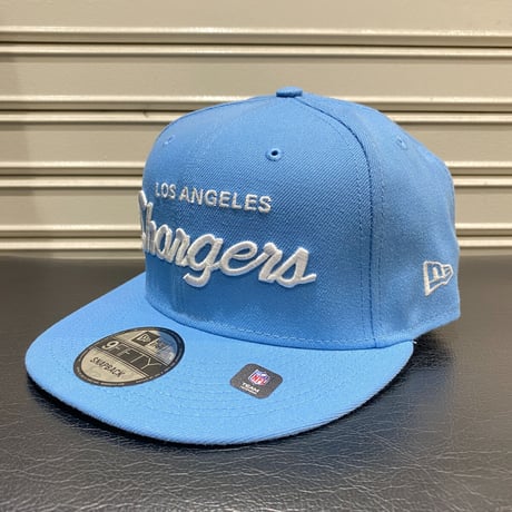 USAモデル NEWERA NFL ロサンゼルス チャージャーズ GRISWOLD スナップバックキャップ