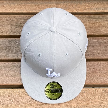 59FIFTY ニューエラ Newera ロサンゼルス ドジャース Dodgers フォググレー FogGrey (15-10)