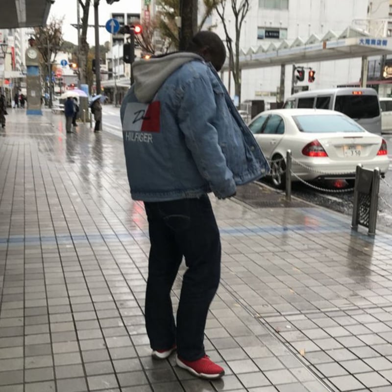 海外限定モデル TOMMY HILFIGER トミーヒルフィガー 厚手 ボア デニム