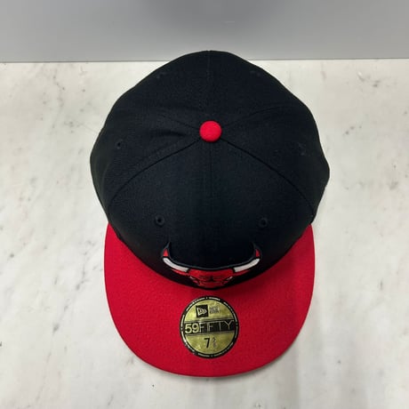 USA限定 59FIFTY ニューエラ Newera NBA シカゴ ブルズ Chicago Bulls バイカラー (5-4)