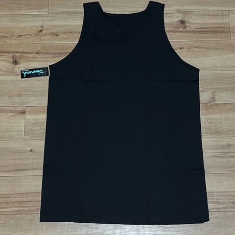 米国製 【M】 ダイヤモンドサプライ Diamond Supply Co タンクトップ 黒 ダイヤ柄  LA ストリート