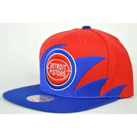 Mitchell&Ness NBA デトロイト ピストンズ Pistons スナップバックキャップ SharkTooth