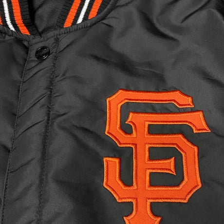 MLB公式 JHデザイン SF Giants サンフランシスコ ジャイアンツ リバーシブル スタジャン