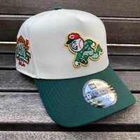 海外限定 Newera ニューエラ 9Forty Aフレーム Reds シンシナティ レッズ 150th Running Man キャップ (940-310)