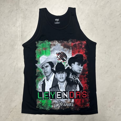 LA発 Shaka Wear アンダーグラウンド グラフィックデザイン タンクトップ Leyendas 黒 (GTT10)