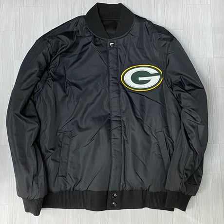 USA限定 JHデザイン Packers グリーンベイ パッカーズ Throwback リバーシブル スタジャン NFL