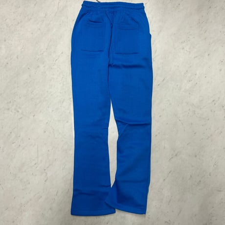 米国LAブランド Bezalel Jeans ベザレル ジーンズ リラックスフィット フレア スウェットパンツ 水色 (JNS239)