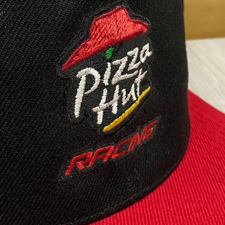 米国ブランド Decky Sluggers ピザハットレーシング PIZZA HAT RACING ベルクロ キャップ