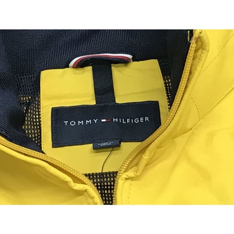 トミーヒルフィガー TOMMY HILFIGER ナイロン ヨットジャケット 撥水加工 イエロー