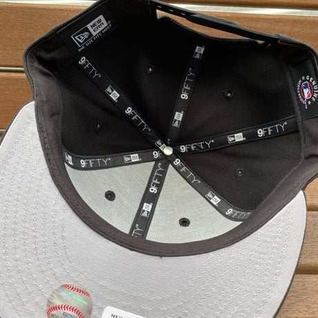 9FIFTY ニューエラ Newera アトランタ ブレーブス Braves スナップバックキャップ 黒