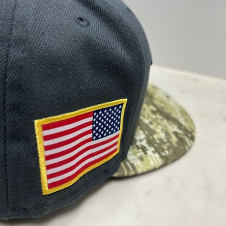 USA限定 59FIFTY Newera ニューエラ NFL ペイトリオッツ NE Patriots サルートトゥサービス (20-4)