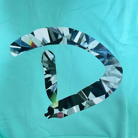 【2XL】 Diamond Supply Co. ダイヤモンドサプライ   Brilliant D プルオーバー パーカー DMNDブルー (p11)