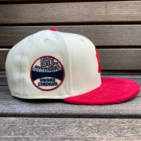 USA限定 NEWERA 59FIFTY ニューヨーク ヤンキース  NY Yankees 50周年記念 (19-21)