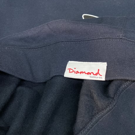 Diamond Supply ダイヤモンドサプライ Pandemic クルーネック トレーナー 紺 パンデミック