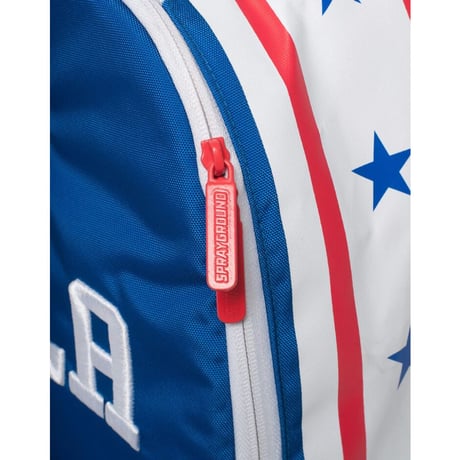 SALE【限定コラボモデル】 SPRAYGROUND スプレイグラウンド NBA シクサーズ 76ers ダブルカーゴ バックパック リュック フィラデルフィア
