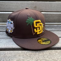海外限定 59FIFTY ニューエラ NEWERA サンディエゴ パドレス SD Padres 総刺繍 StateStitch (23-14)