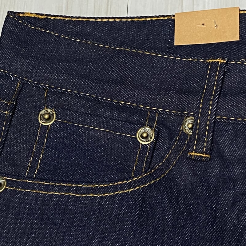 老舗LAブランド KnoBetta ノーベター 濃紺 インディゴ RAW