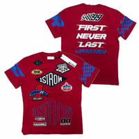 LA発祥 FIRST ROW ファーストロー Motor Racing モーターレーシング Tシャツ (CropT32)