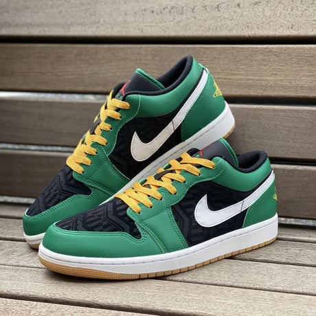 NIKE ナイキ AIR JORDAN1 LOW エアジョーダン1 ローカット GEOMETRIC マラカイト (AJ104)